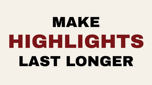 Tips for stretching highlights longer between appointments at Rogue Salon, Oceanport NJ.