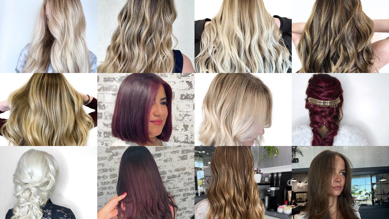 Stylists at work in the salon at Rogue Salon, Oceanport NJ