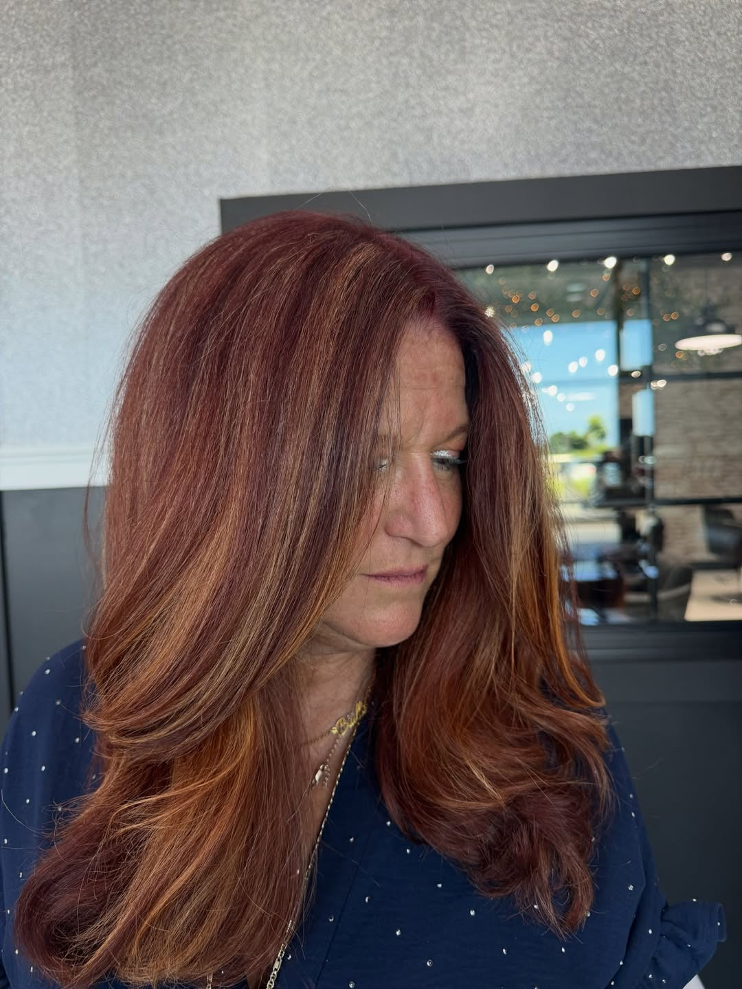 Hair extensions transformation at Rogue Salon, Oceanport NJ